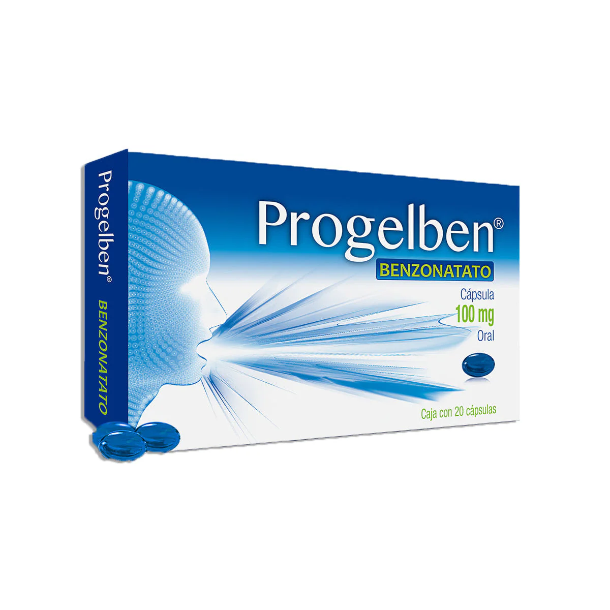 Progelben 100mg Caps 20